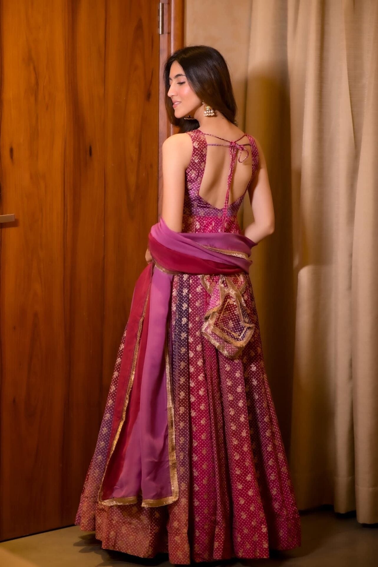 Zoya silk heavy maxi set