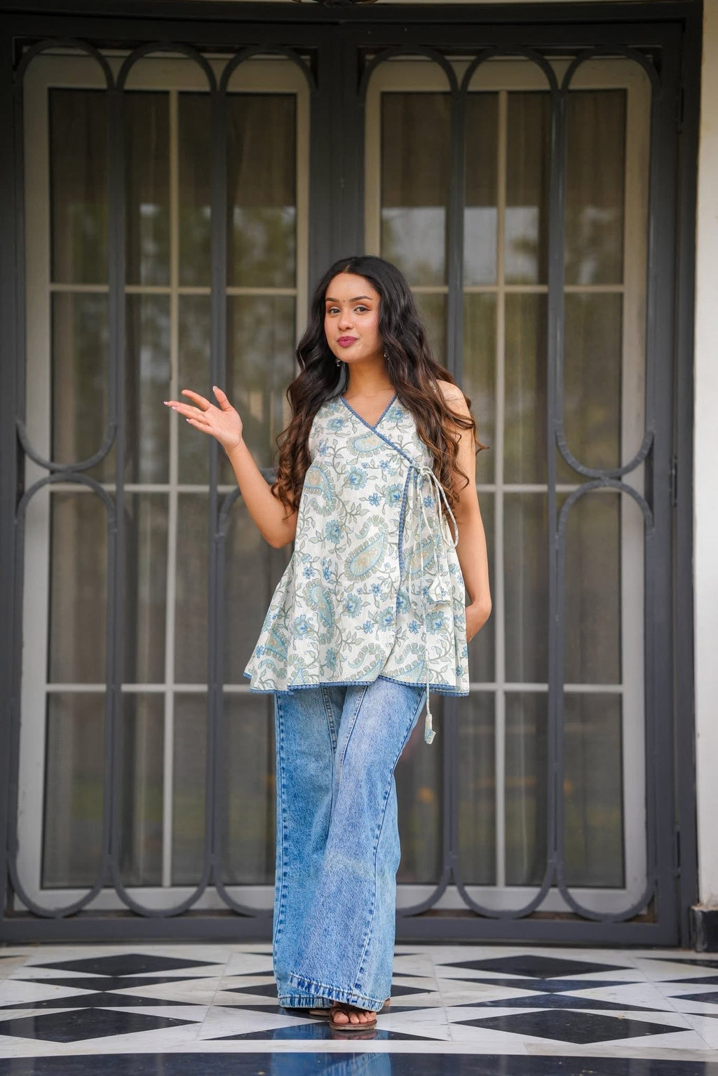 Zia Wrap Top