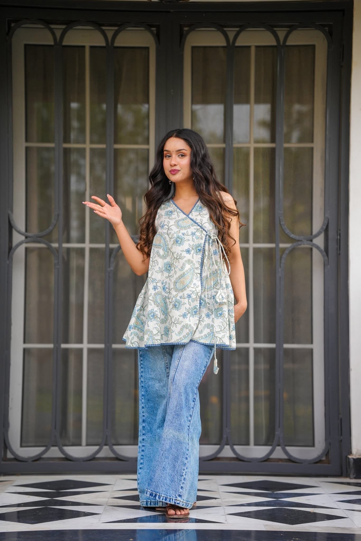 Zia Wrap Top