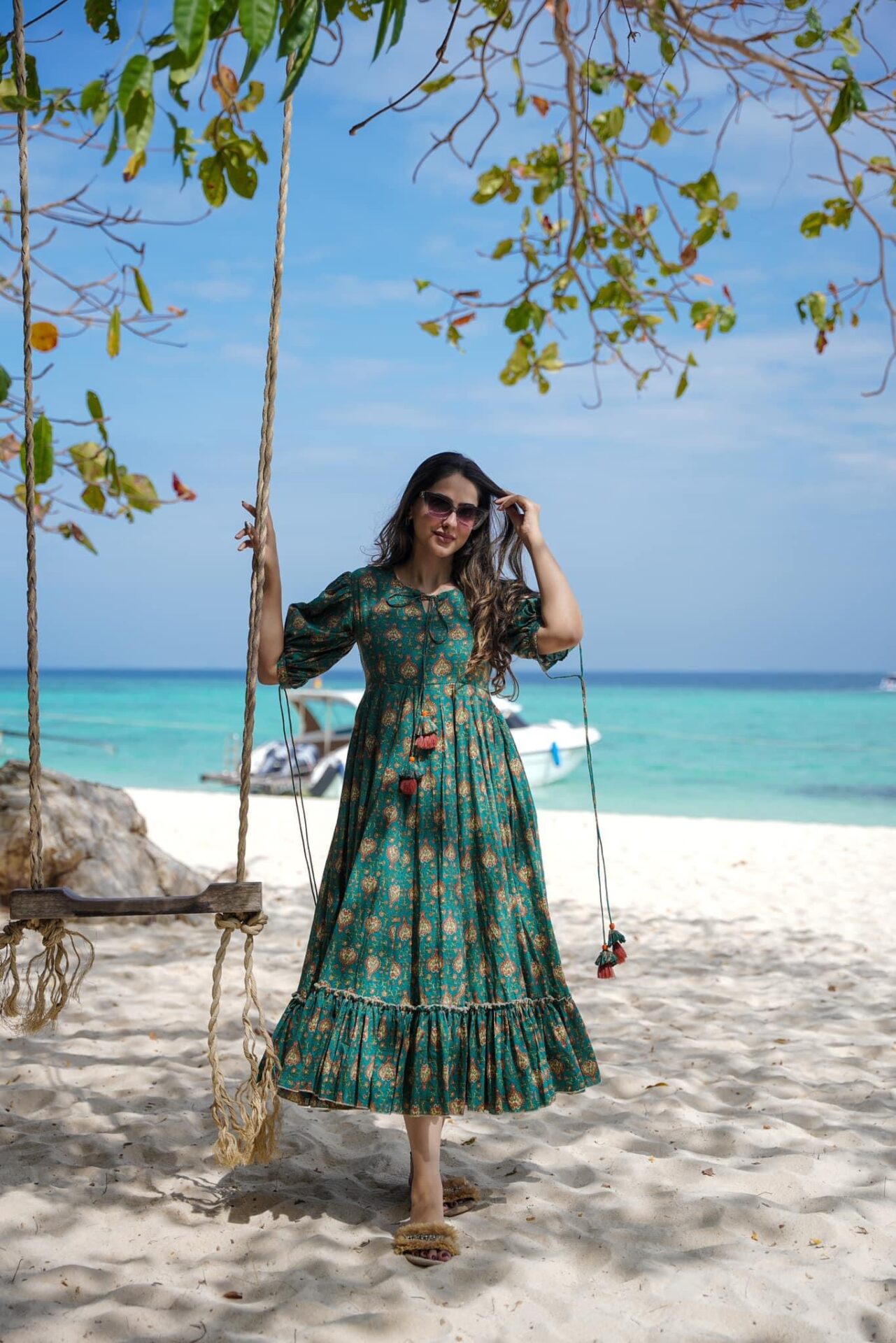 Evergreen Emerald Dress