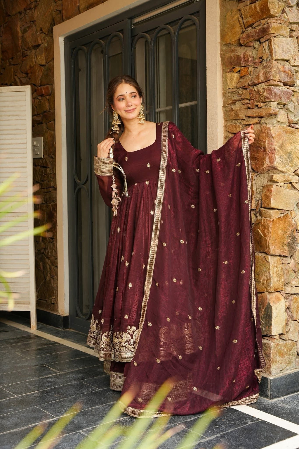 Royal Plum Suit Set