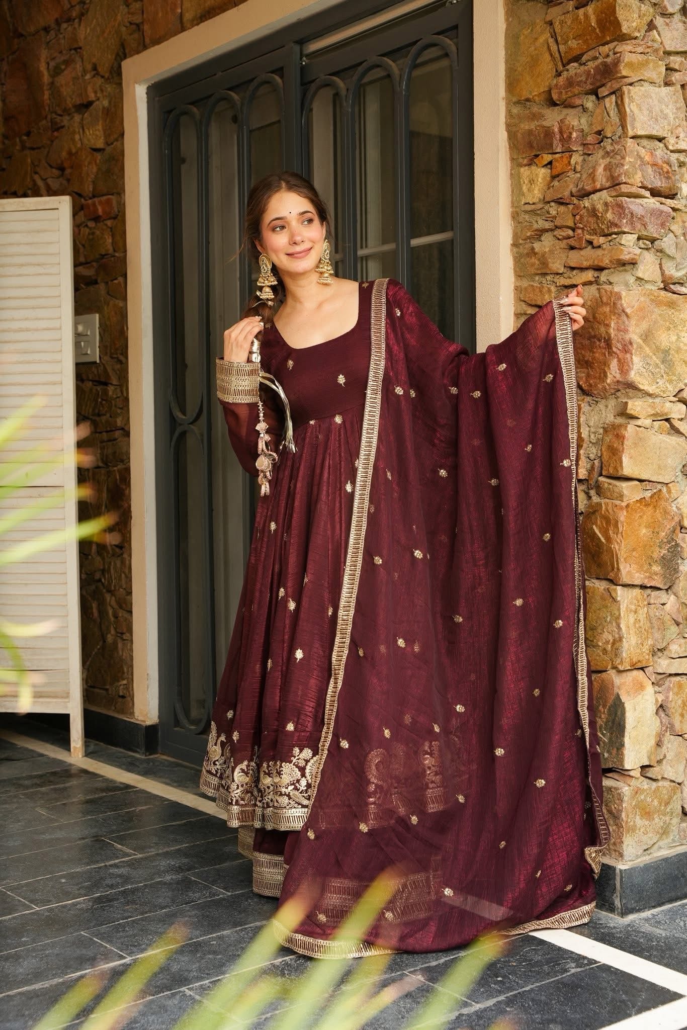 Royal Plum Suit Set