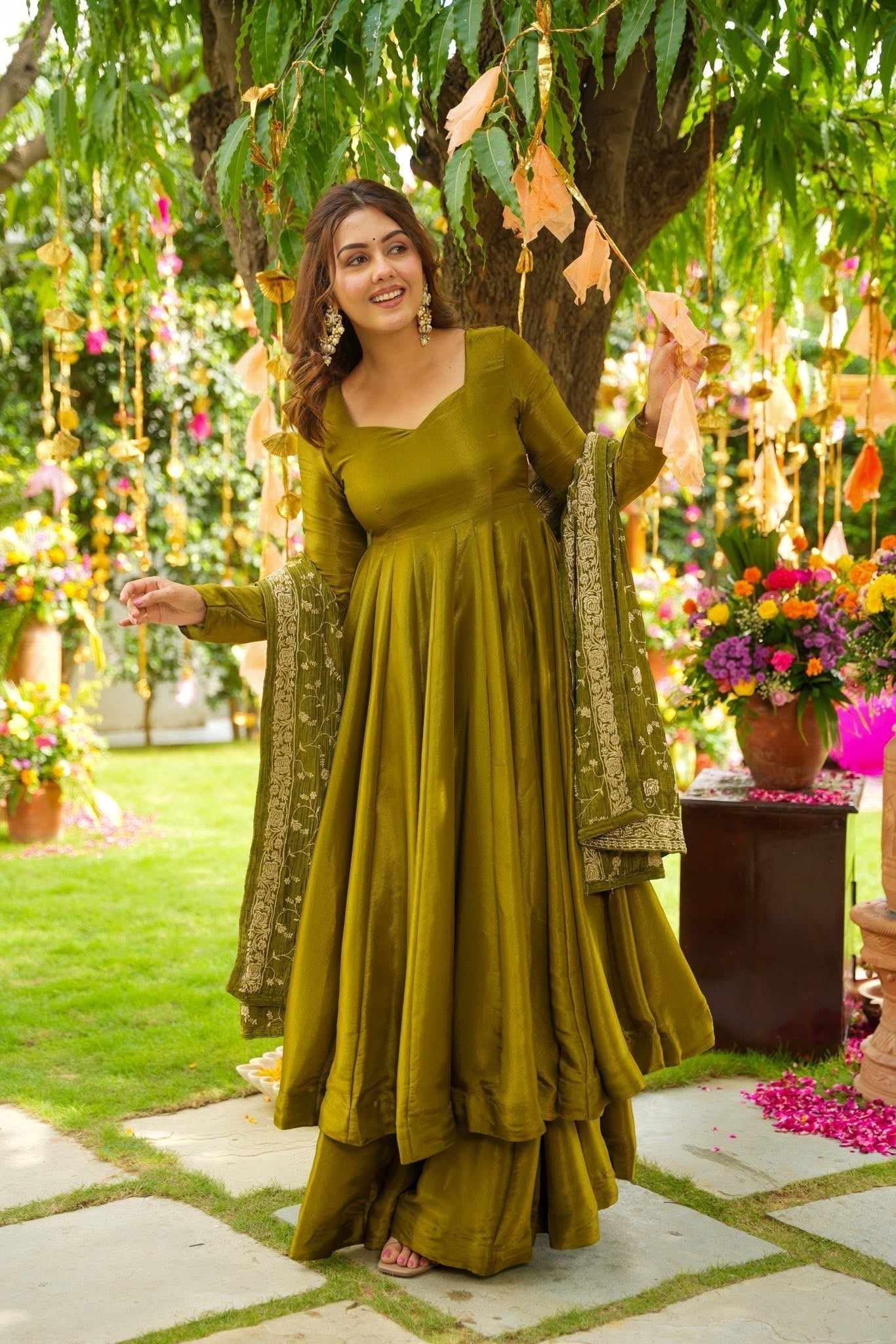 Gleam Green Suit Set