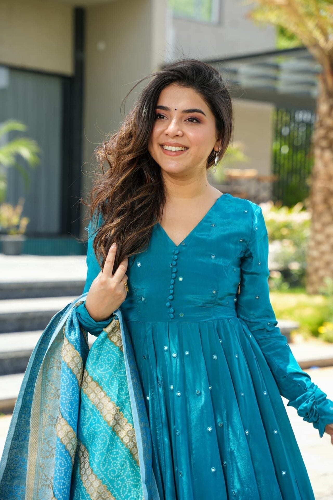 Arra blue suit set