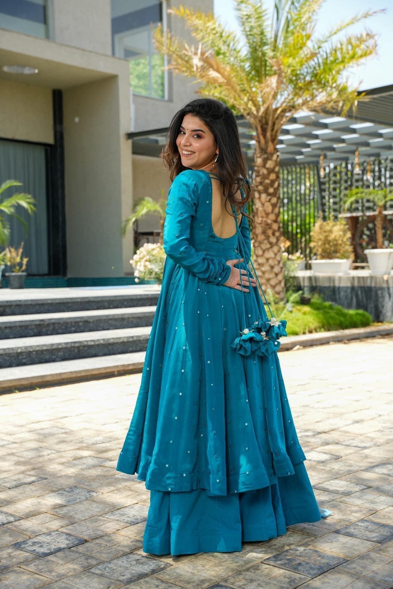 Arra blue suit set