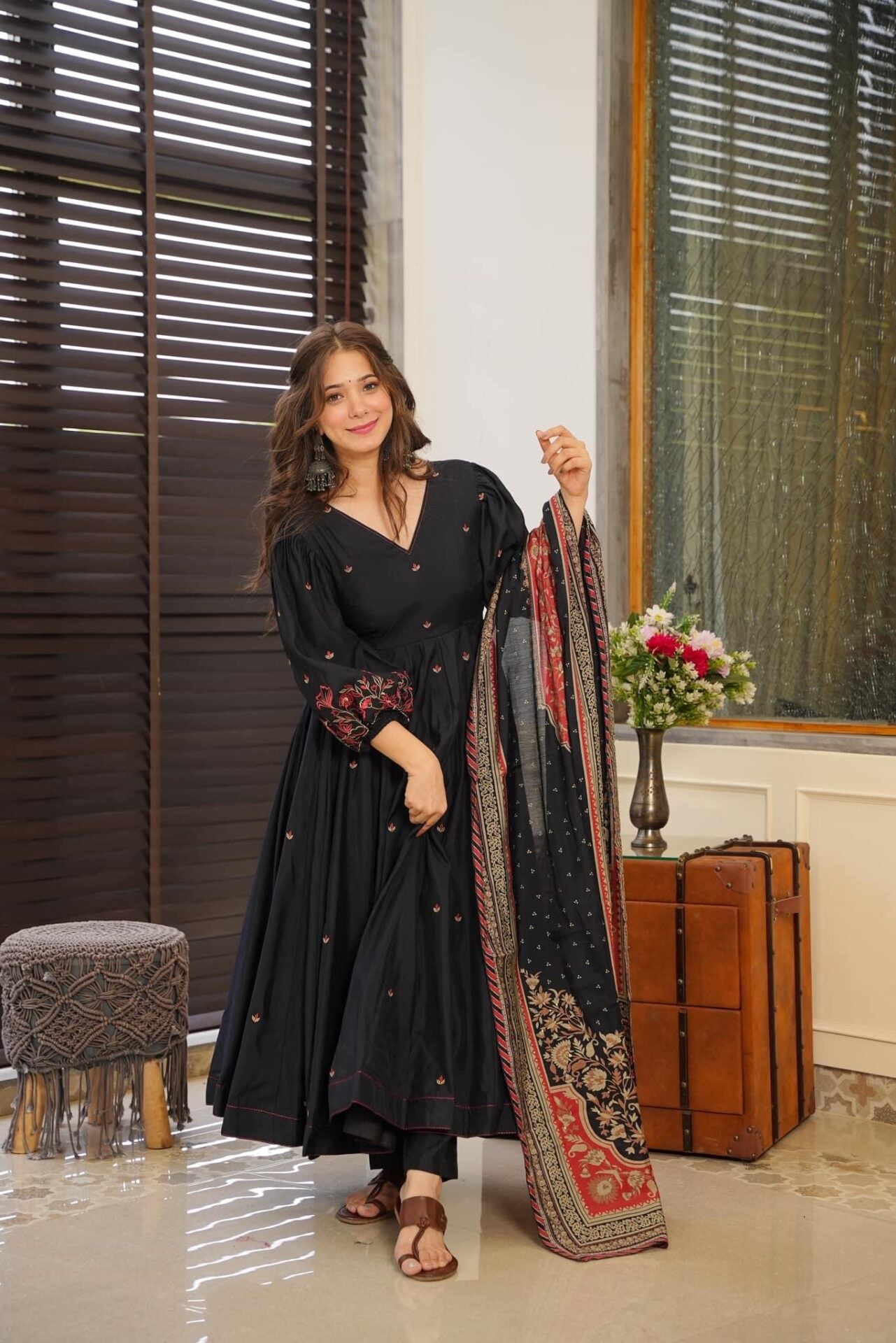 Kalki blue suit set