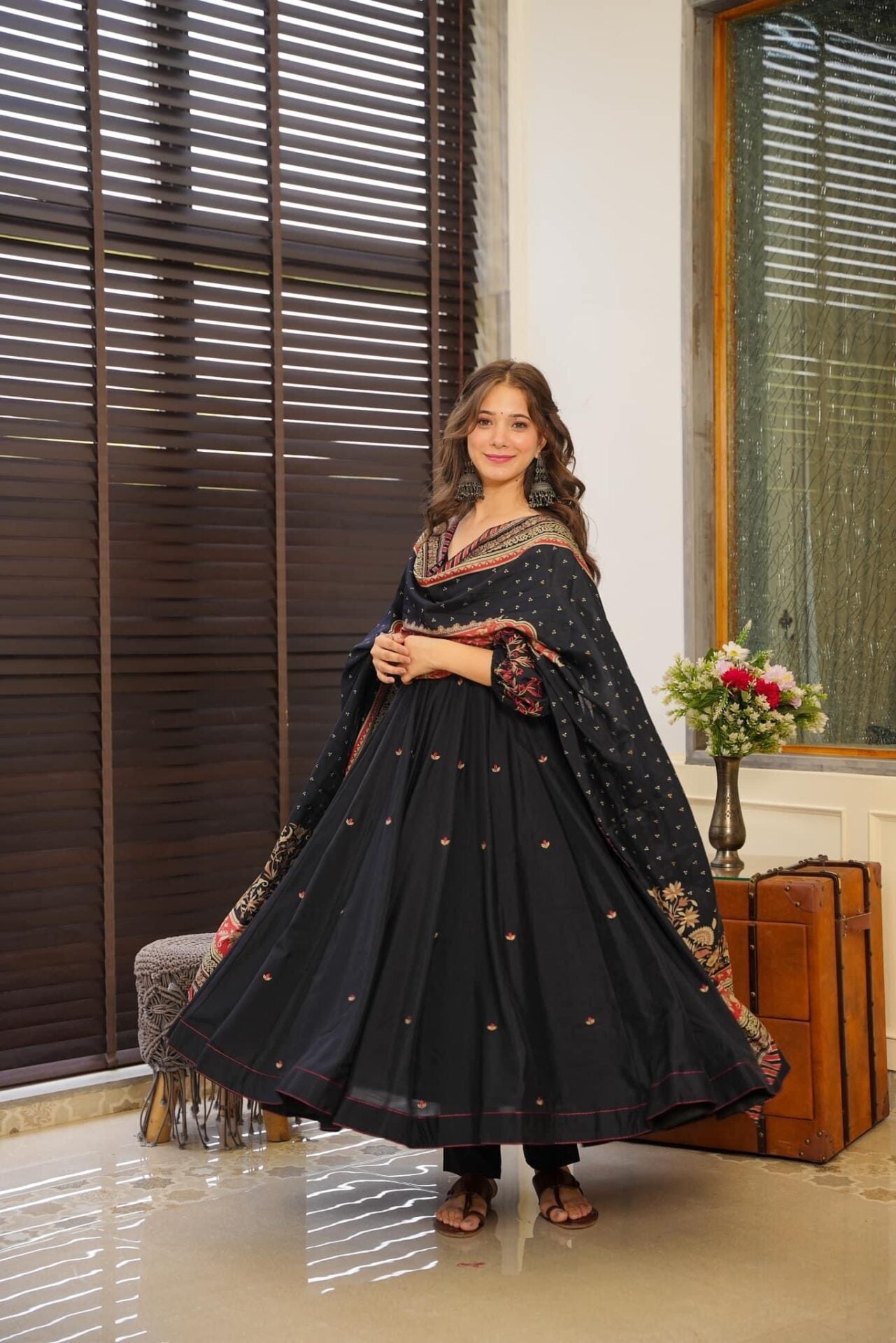 Kalki blue suit set