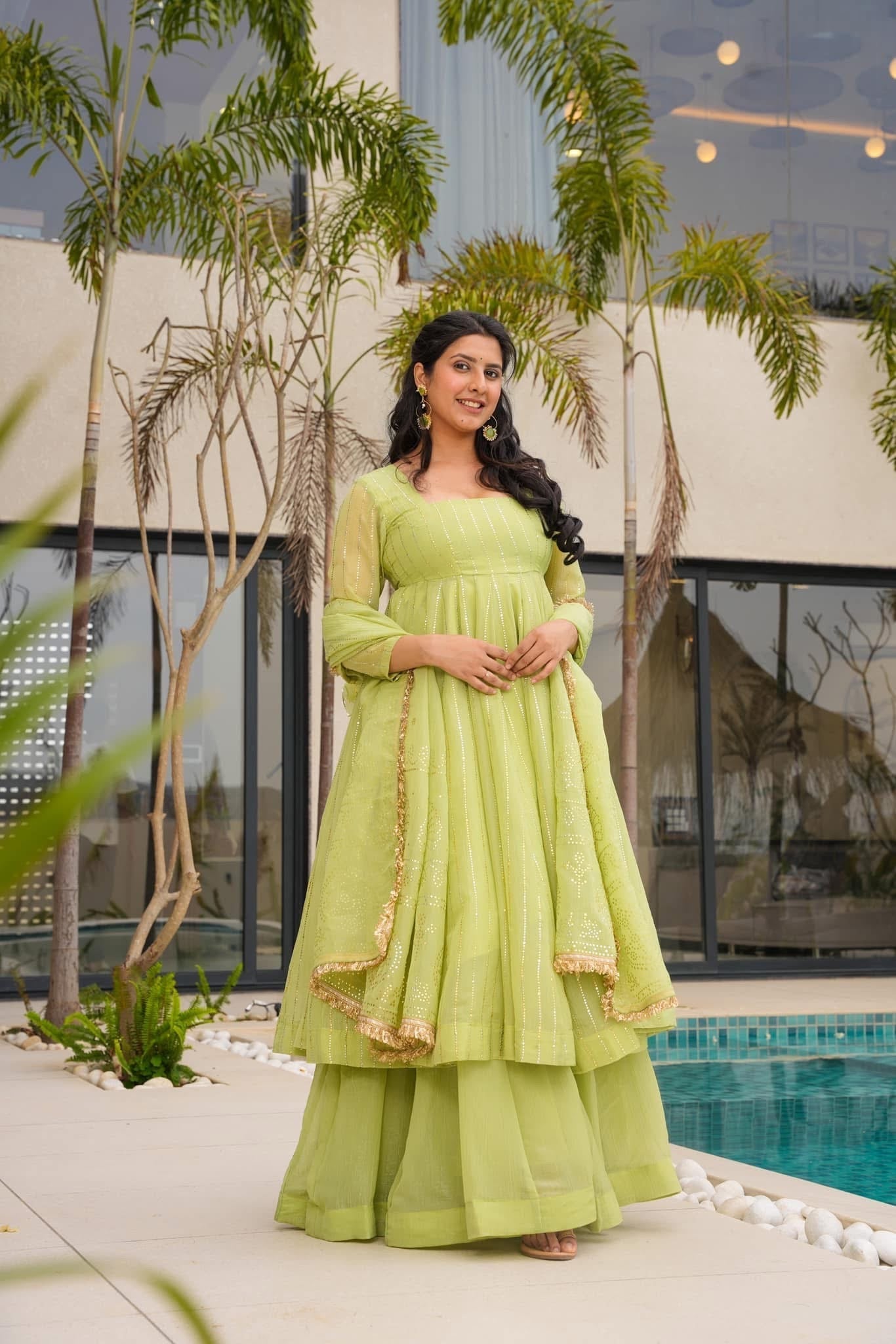 Mint Glow Suit Set