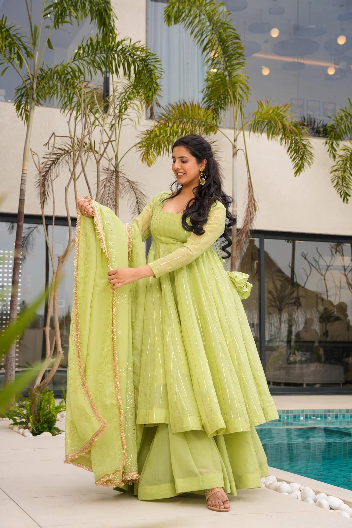 Mint Glow Suit Set