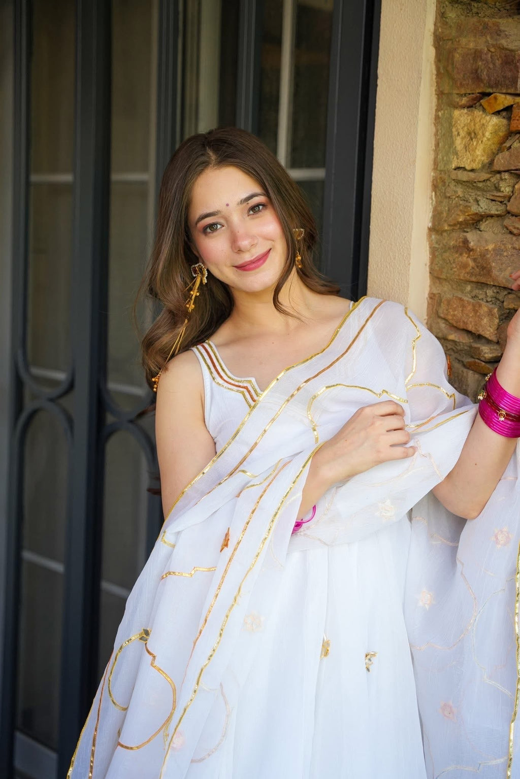 Shubhra Glint Kurta Set