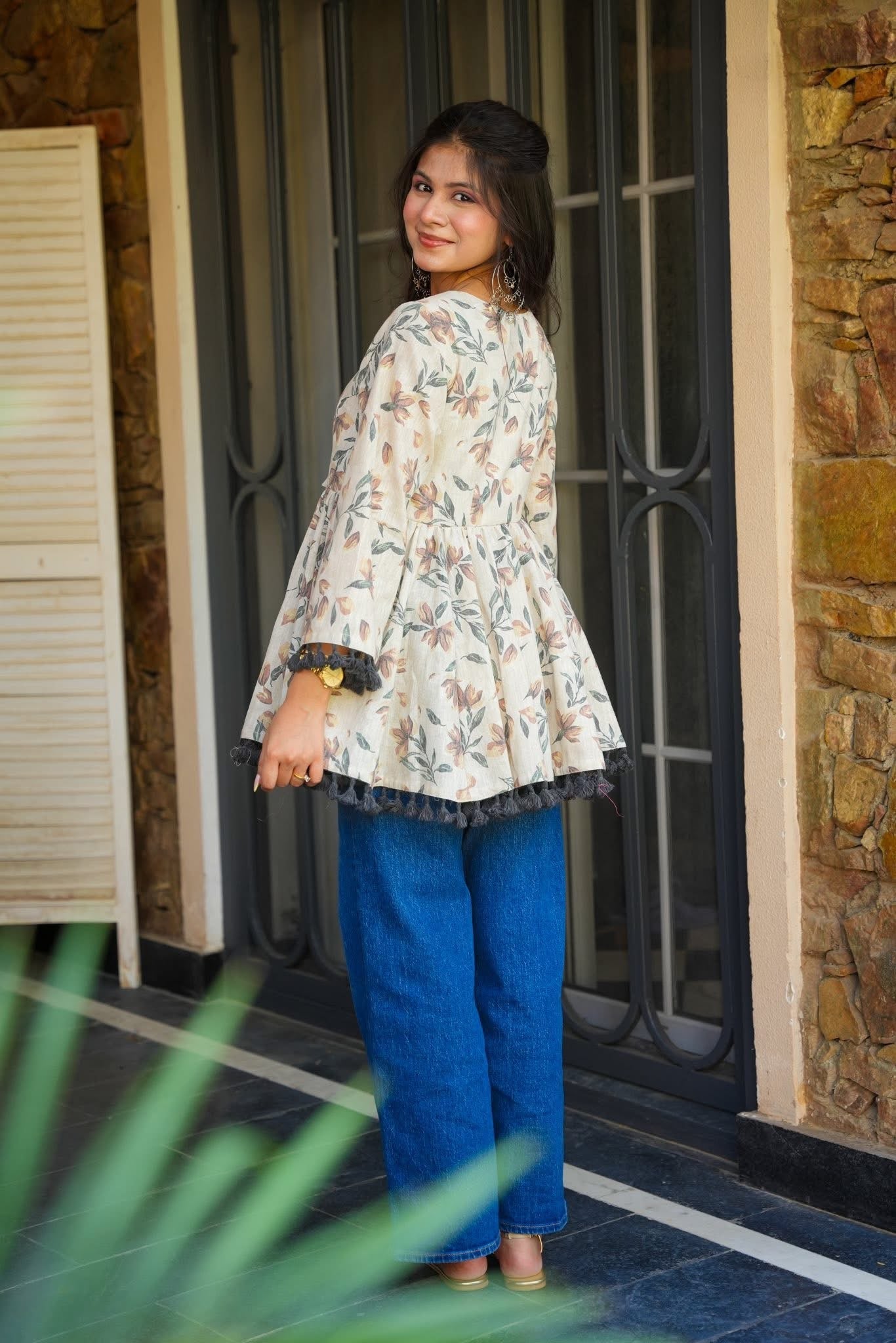 Woven Soul Cotton Top