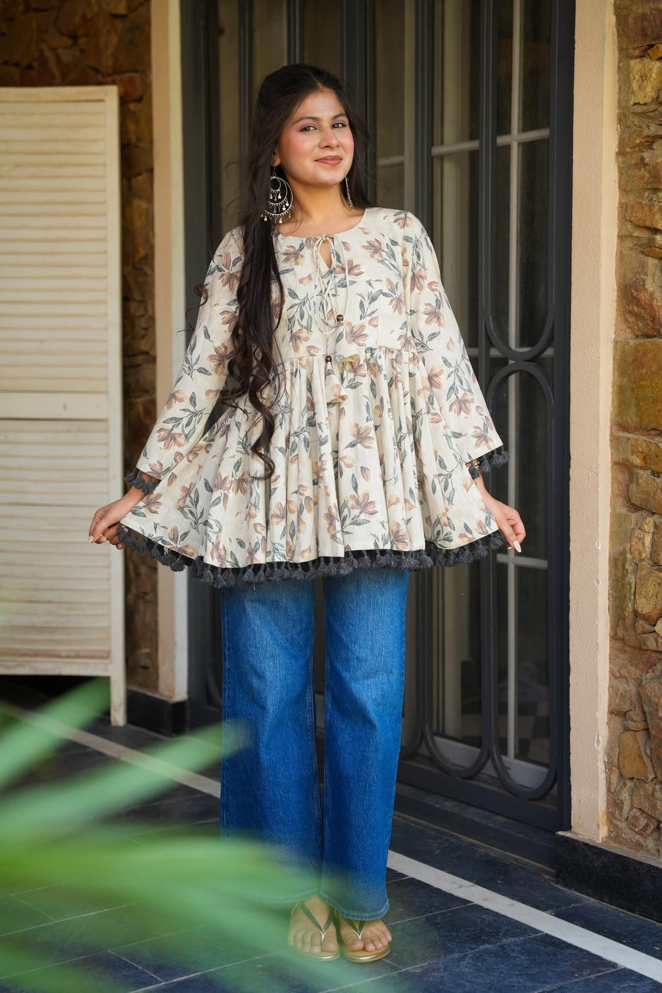 Woven Soul Cotton Top