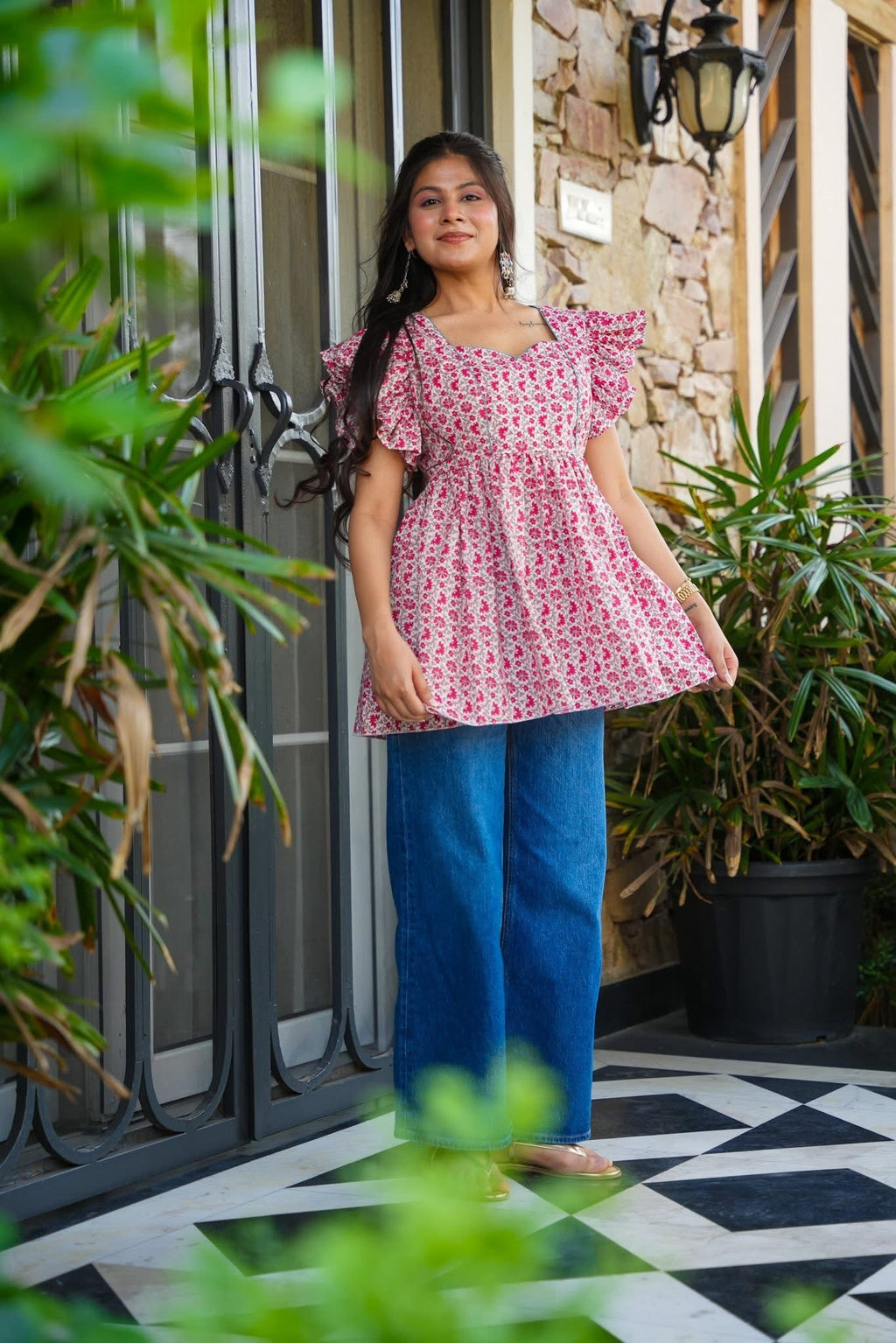 Rose Whisper Top