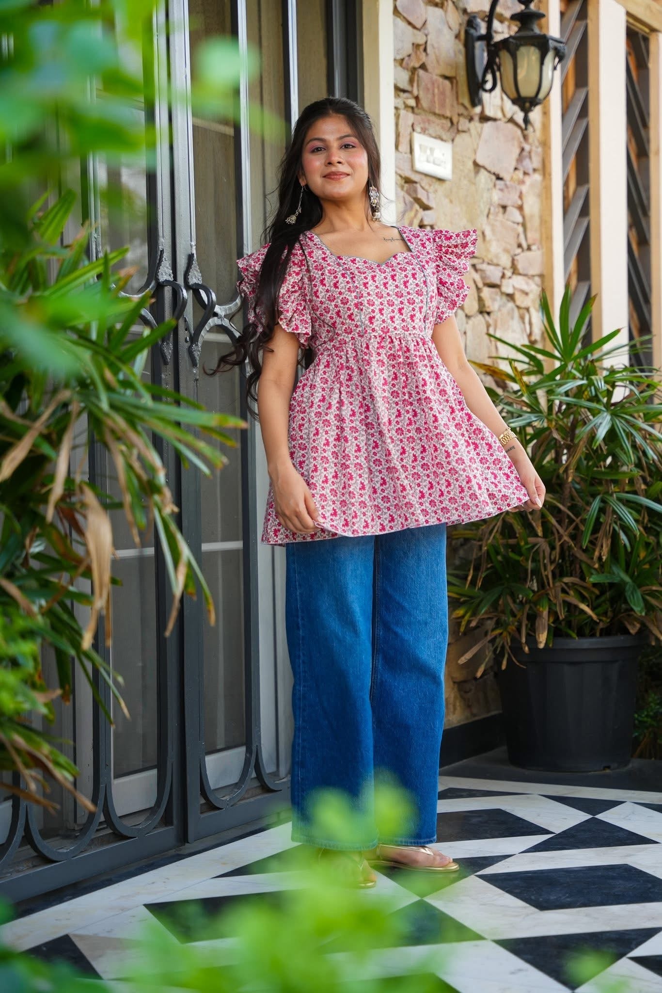 Rose Whisper Top